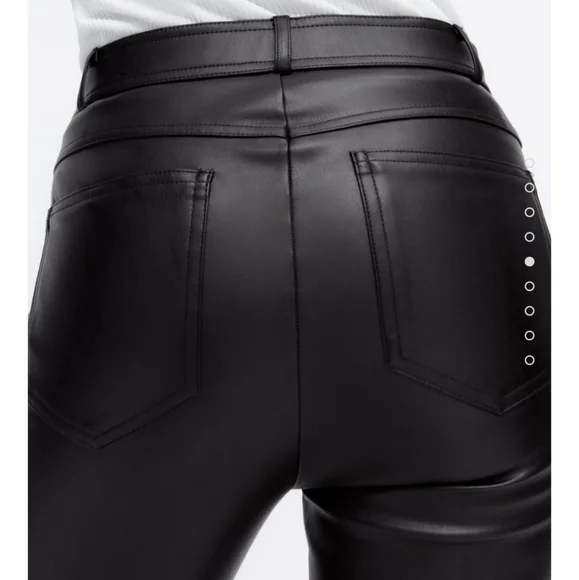Zara faux leather leggings - Picture 4 of 8